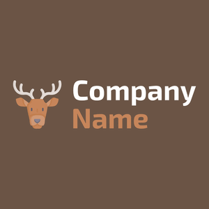 Deer logo on a Quincy background - Animaux & Animaux de compagnie
