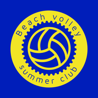 Logo de voley playa - Deportes Logotipo