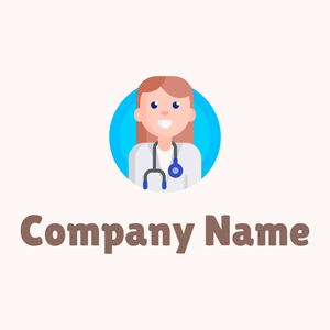 Blue Doctor on a Snow background - Medical & Farmacia
