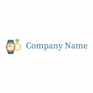 Watch and ring logo on a White background - Mode & Beauté
