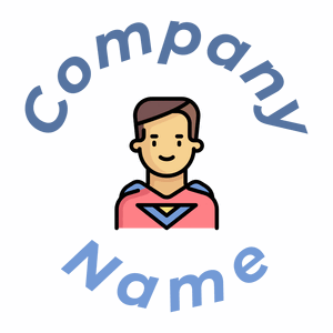 Superhero logo on a White background - Unterhaltung & Kunst