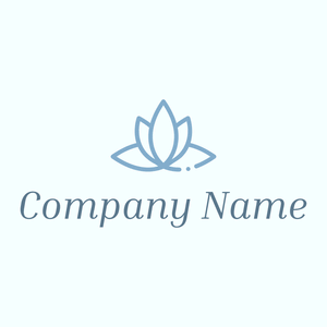 Spa logo on a Azure background - Spa & Estética