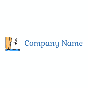 Falling Cliff logo on a White background - Meio ambiente