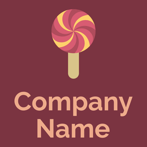 Lollipop on a Merlot background - Alimentos & Bebidas