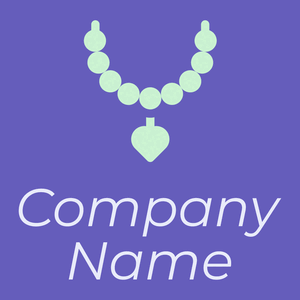 Necklace logo on a Blue Marguerite background - Mode & Schönheit