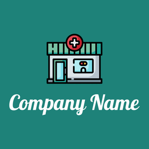 Pharmacy logo on a Elf Green background - Medizin & Pharmazeutik