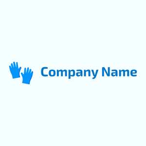 Gloves logo on a Azure background - Nettoyage & Entretien