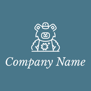 Mascot logo on a Jelly Bean background - Entretenimento & Artes