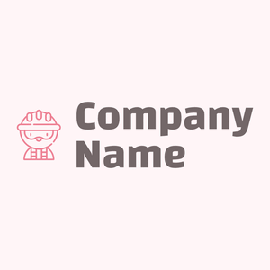 Electrician logo on a Lavender Blush background - Entreprise & Consultant