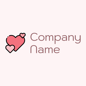 3 hearts logo on a pale background - Partnervermittlung
