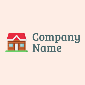 Cabin logo on a pale background - Travel & Hotel