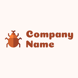 Beetle on a Seashell background