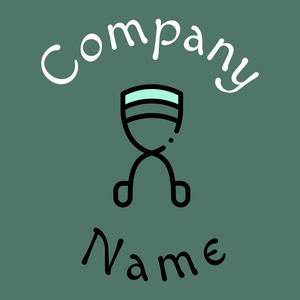 Eyelashes curler logo on a William background - Moda & Belleza
