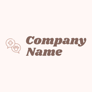 Veterinary logo on a Snow background - Animaux & Animaux de compagnie