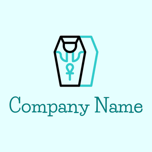 Wealth logo on a Light Cyan background - Abstrato