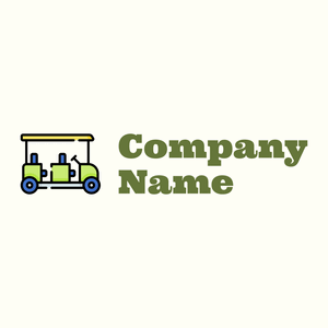 Golf cart on a Ivory background - Sport