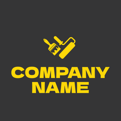 Logotipo de pinceles - Empresa & Consultantes Logotipo