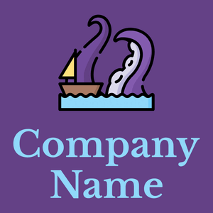 Kraken logo on a Daisy Bush background - Animales & Animales de compañía