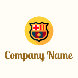 Barcelona on a Floral White background - Architektur