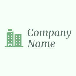 Apartment logo on a Honeydew background - Zakelijk & Consulting