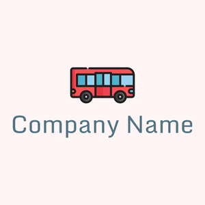 Bus logo on a beige background - Automobile & Véhicule