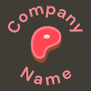 Meat logo on a Kilamanjaro background - Nourriture & Boisson