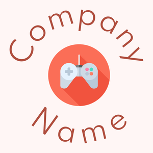 Game controller logo on a Snow background - Juegos & Entretenimiento