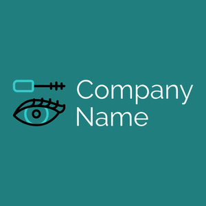 Eyelashes logo on a Allports background - Moda & Belleza