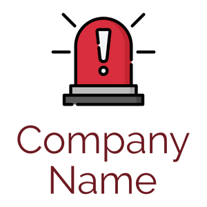 Alarm logo on a White background - Seguridad