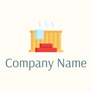 Jacuzzi logo on a Floral White background - Spa & Estética