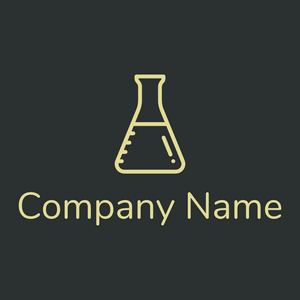 Flask logo on a Cod Grey background - Industrial