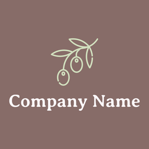 Olive logo on a Ferra background - Landbouw