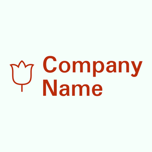 Tulip logo on a Mint Cream background - Environnement & Écologie
