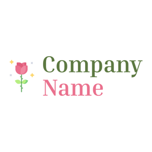 Rose logo on a White background - Dating