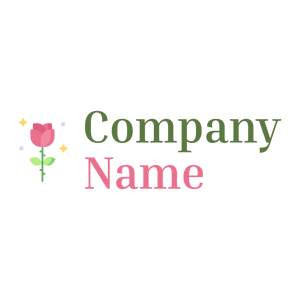 Rose logo on a White background - Computer