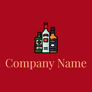 Liquor on a Venetian Red background - Essen & Trinken