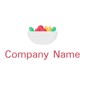 Fruit salad logo on a White background - Essen & Trinken