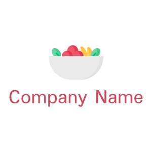 Fruit salad logo on a White background - Nourriture & Boisson