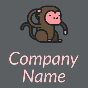 Monkey on a River Bed background - Tiere & Haustiere