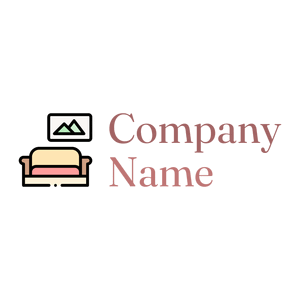Sofa logo on a White background - Móveis