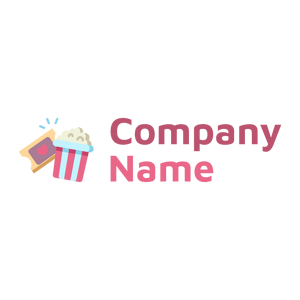 Dark Pink Cinema on a White background - Arte & Entretenimiento