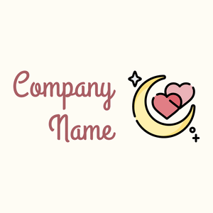 Honeymoon logo on a Floral White background - Reise & Hotel