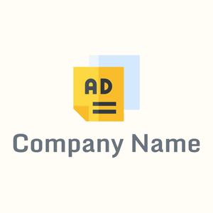 Leaflet logo on a Floral White background - Comunicazioni
