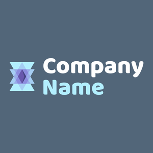 Overlapping logo on a Bismark background - Abstracto