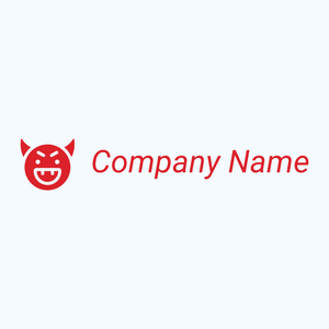 Devil logo on a Alice Blue background - Sommario