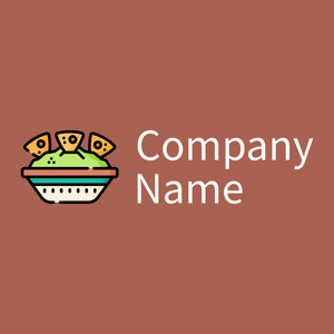 Nachos logo on a Sante Fe background - Abstrato
