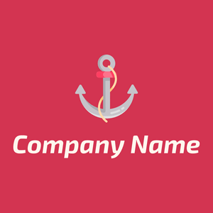 Anchor logo on a Red background - Sicherheit