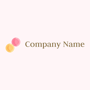 Buttons logo on a Lavender Blush background - Moda & Belleza