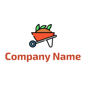 Garden on a White background - Landwirtschaft