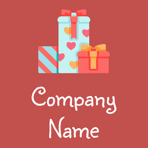 Gifts logo on a Sunset background - Kleinhandel